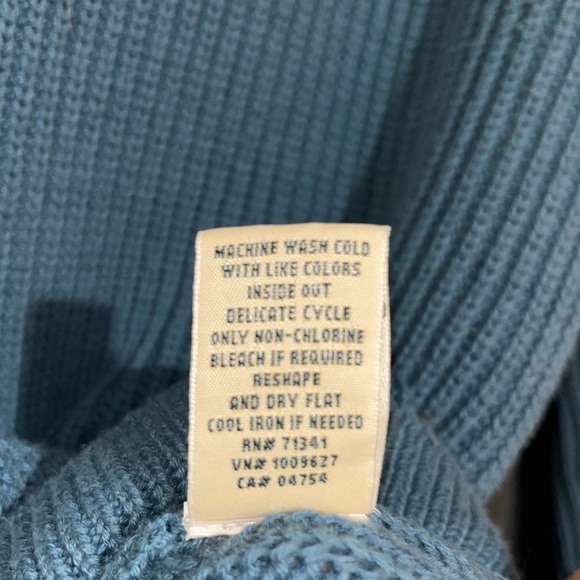L. L. Bean 100% Cotton Coastal Sweater - Picture 5 of 9
